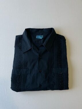 Men’s Tropi Cool Mexican Button Down  Shirt